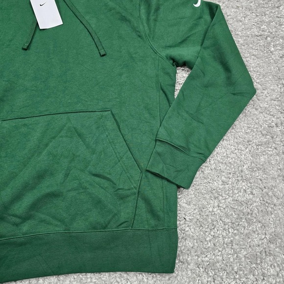 Nike Club Fleece Hoodie Men's Green Medium Pullover Moment Maker DR1499-341 - Picture 2 of 11